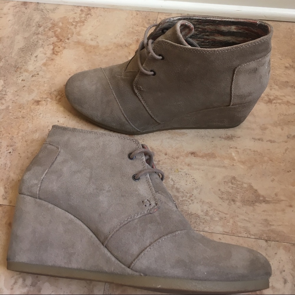 Toms "Desert" bootie size 11 worn ONCE